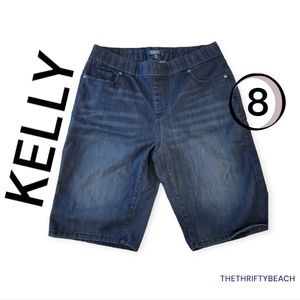 🏷Kelly Long Denim Shorts